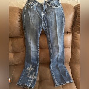 Cowgirl Tuff- Midnight Bling- 27x33